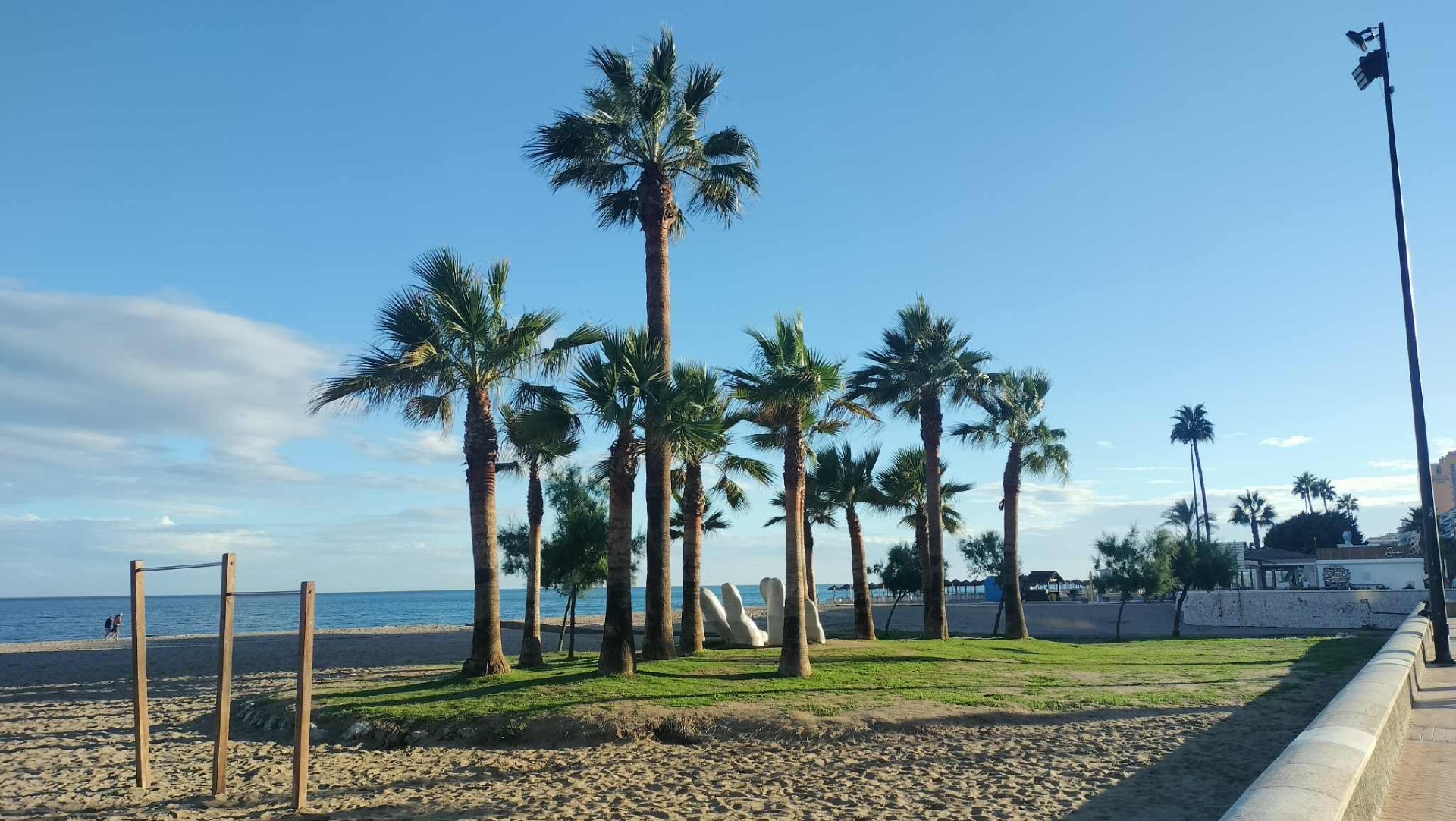 Reggeli jógák helyszíne